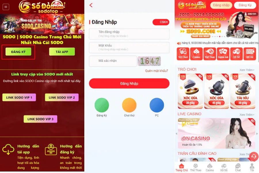 hương dẫn đăng ký sodo